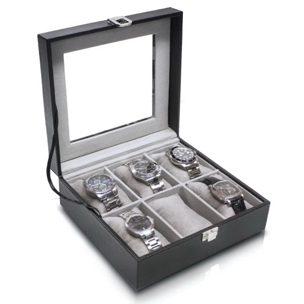 Executive Leatherette Watch Box... from ASI 30112 ACE Products / Ace Line LifeStyle Products