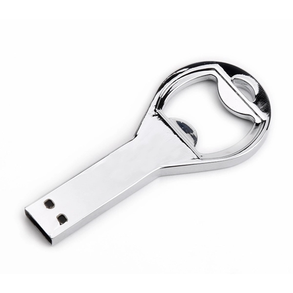 Flat USB 2.0 flash drive with bottle opener design available in... from ASI 37218 Athena Promo (tm)