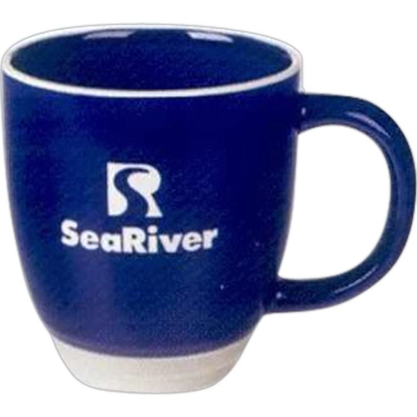 14 oz. Sunrise mug made of ceramic with soft shapes and... from ASI 62985 J. Charles