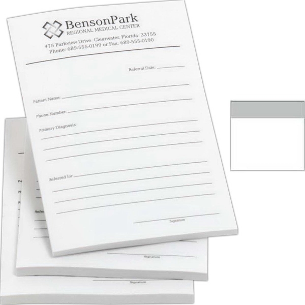 3" x 3" custom self adhesive -sheet notepad; long run.... from ASI 81500 Navitor Inc / Navitor®