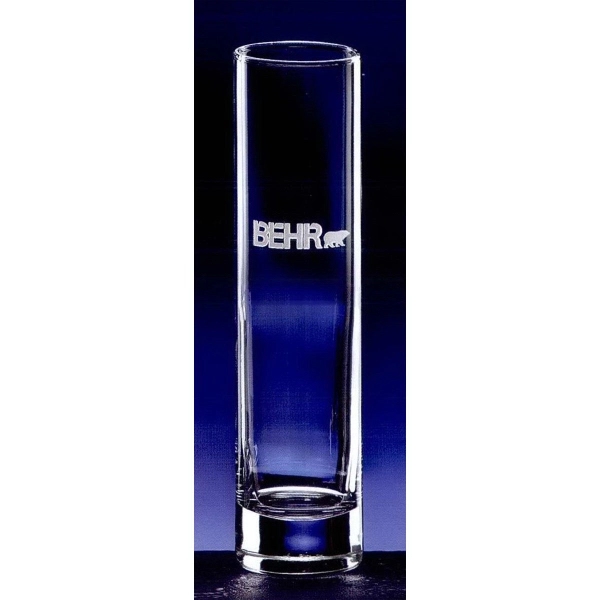 Cylinder bud vase made of glass measuring 7.5" tall with a... from ASI 62985 J. Charles