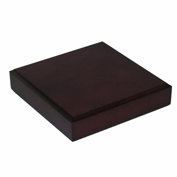 Wood Base, 5 x 5 x 1"... from ASI 88156 Solid Dimensions Inc / Solid Dimensions Line