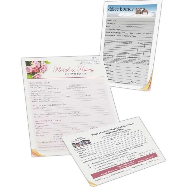 Short run full color business forms.... from ASI 81500 Navitor Inc / Navitor®