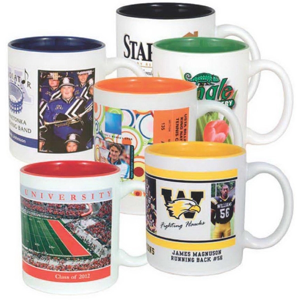11 oz. mug with white exterior and your choice of interior... from ASI 81500 Navitor Inc / Navitor®