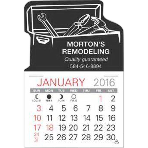 13-month calendar pad with adhesive backing.... from ASI 81500 Navitor Inc / Navitor®