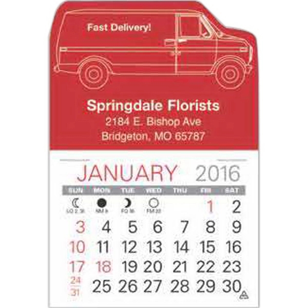 13-month calendar pad with adhesive backing.... from ASI 81500 Navitor Inc / Navitor®