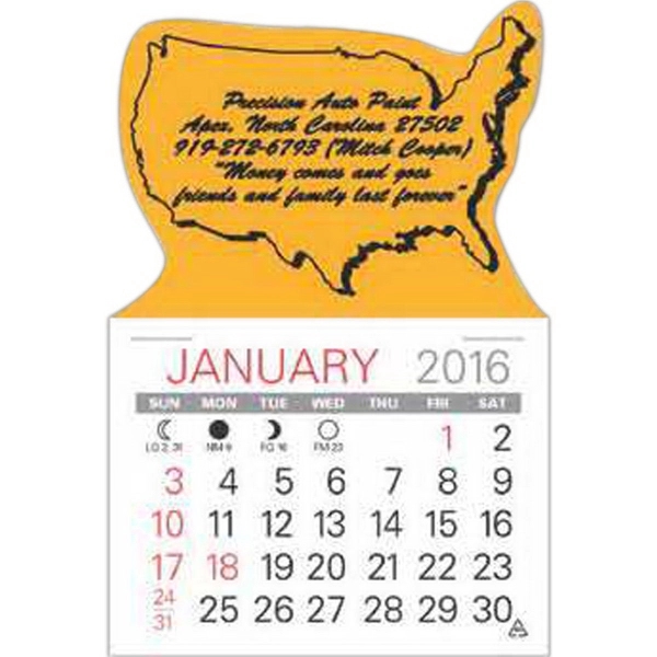 13-month calendar pad with adhesive backing.... from ASI 81500 Navitor Inc / Navitor®