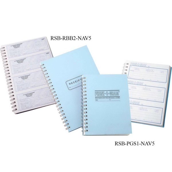 2-part form receipt booklet, 3 receipts per page, 252 sets per... from ASI 81500 Navitor Inc / Checks & Forms