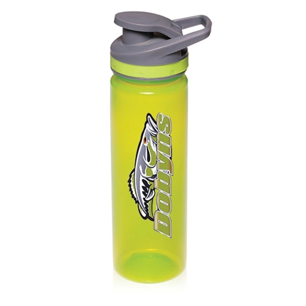 22 oz Flip Top Plastic Sports Bottles. 9.5" H x 2.6"... from ASI 39552 BEL Promo