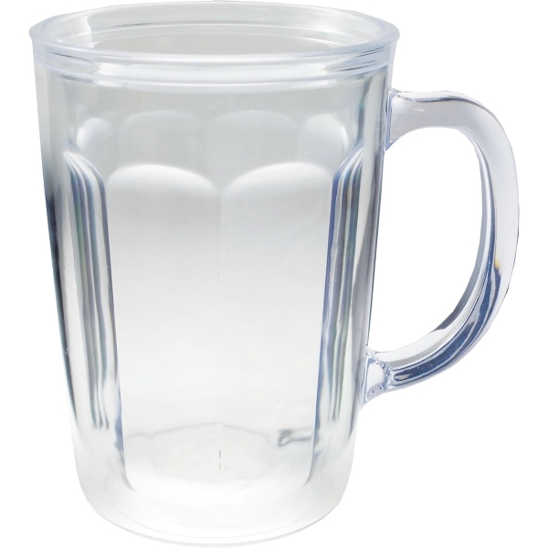 14 oz. USA Made Thermal Plastic Double Wall Insulated Mug with... from ASI 61952 Howw Mfg Co Inc / Howw USA