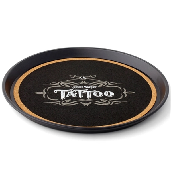 14" Round Serving Tray with non-skid cork surface.   Made... from ASI 79933 Prorose Inc / ProRose