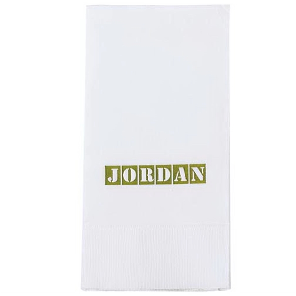 White 3-Ply Dinner Napkin, made in USA, 4 1/2" x 7... from ASI 79933 Prorose Inc / ProRose