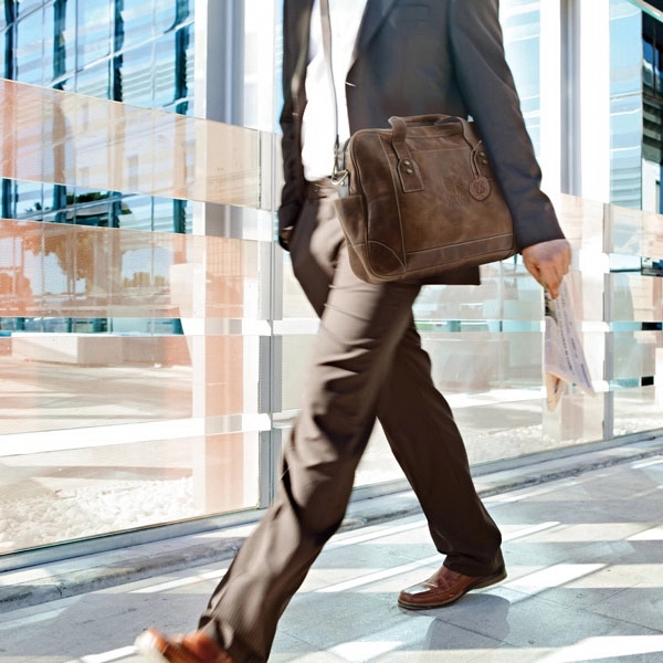 Westbridge business case made of genuine full grain leather.... from ASI 40480 Koozie Group