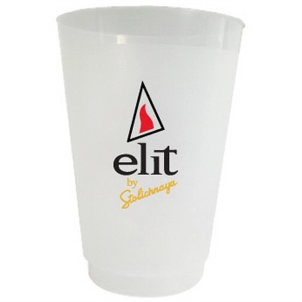 14 oz. Frost Flex Polypropylene cup.  Unbreakable, reusable, recyclable, BPA... from ASI 79933 Prorose Inc / ProRose