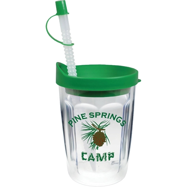 USA Made Thermal Plastic Double Wall Insulated Tumbler, lifetime guarantee in... from ASI 61952 Howw Mfg Co Inc / Howw USA