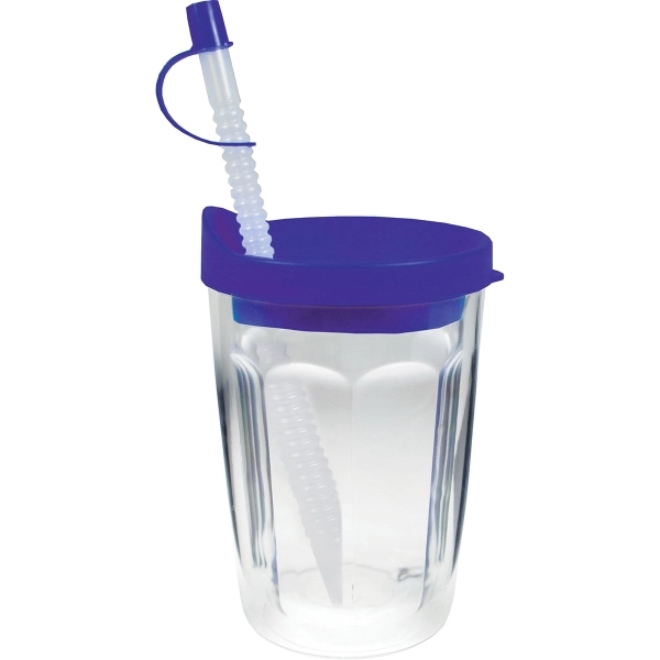 USA Made Thermal Plastic Double Wall Insulated Tumbler, lifetime guarantee in... from ASI 61952 Howw Mfg Co Inc / Howw USA