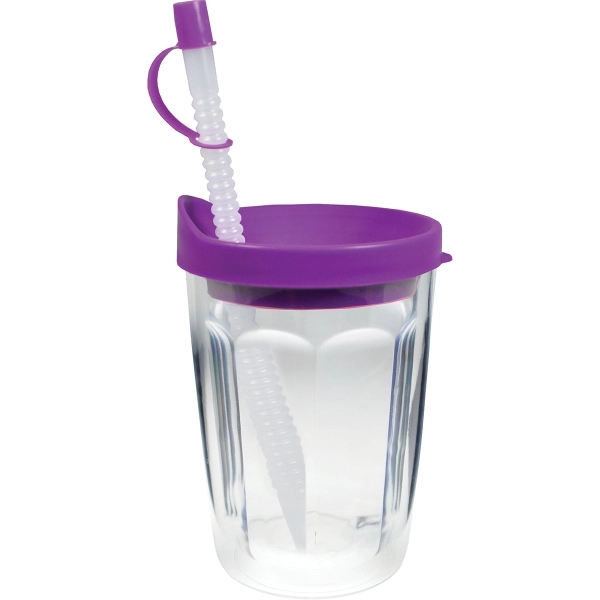 USA Made Thermal Plastic Double Wall Insulated Tumbler, lifetime guarantee in... from ASI 61952 Howw Mfg Co Inc / Howw USA