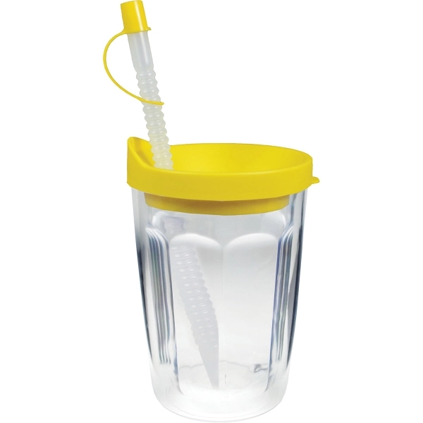 USA Made Thermal Plastic Double Wall Insulated Tumbler, lifetime guarantee in... from ASI 61952 Howw Mfg Co Inc / Howw USA