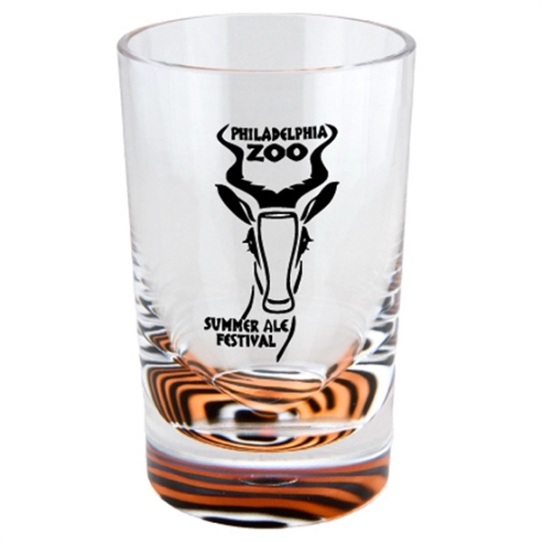 9 oz. "Squat" Acrylic Tumbler with unique Tiger, Leopard or Zebra... from ASI 79933 Prorose Inc / ProRose