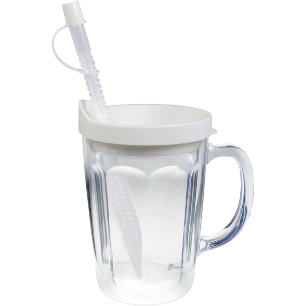 USA Made Thermal Plastic Double Wall Insulated Tumbler, lifetime guarantee includes... from ASI 61952 Howw Mfg Co Inc / Howw USA