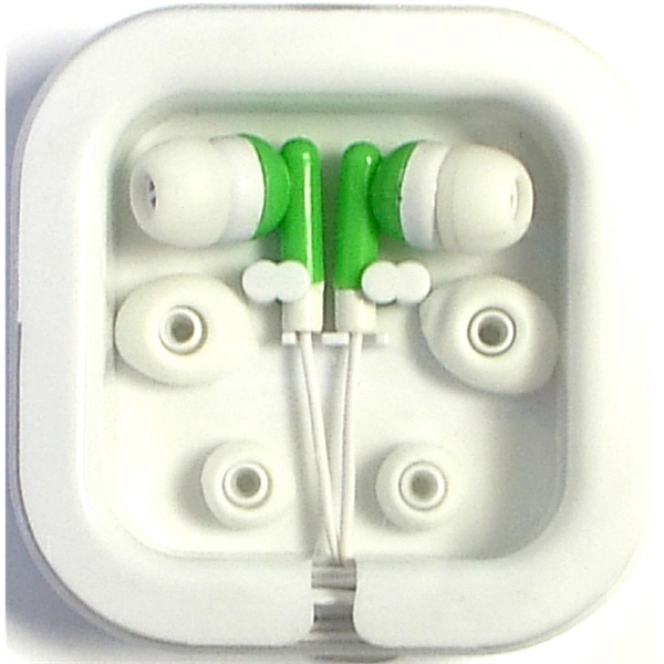 Colorful earphone with case... from ASI 74585 Nu Promo International / Nu Promo Line