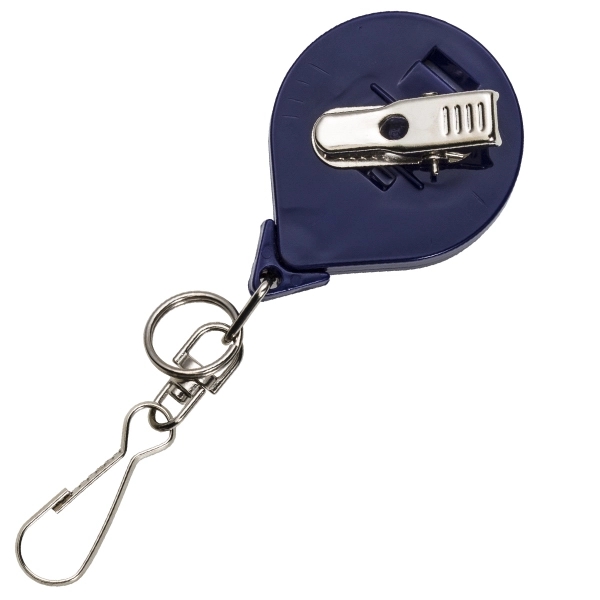 BAMBOO JUMBO ROUND BADGE REEL WITH SWIVEL J & SPLIT RING... from ASI 49470 DEVARA