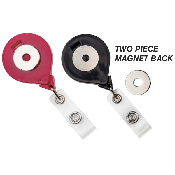 MAGNET BACK JUMBO CIRCLE BADGE REEL, LABEL... from ASI 49470 DEVARA