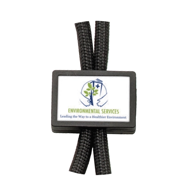 BRAIDED LANYARD W/ RECTANGLE SLIDER... from ASI 49470 DEVARA