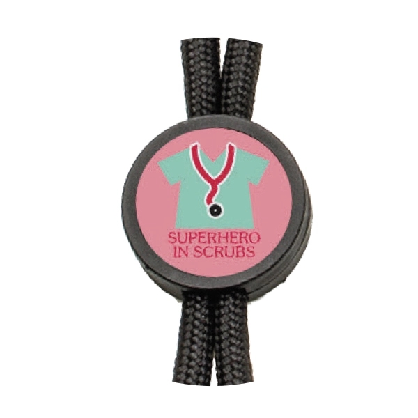 BRAIDED LANYARD W/ ROUND SLIDER... from ASI 49470 DEVARA