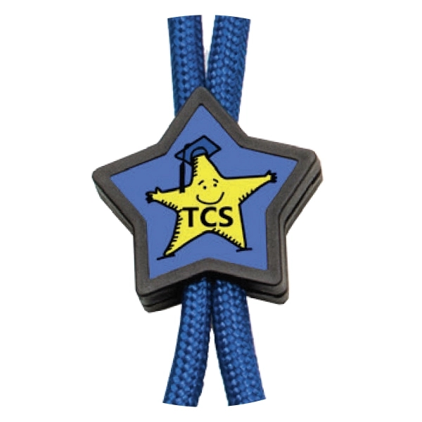 BRAIDED LANYARD W/ STAR SLIDER... from ASI 49470 DEVARA