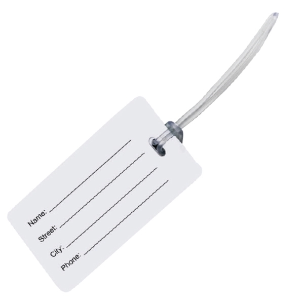 RECTANGLE BAG TAG, CHROMA... from ASI 49470 DEVARA