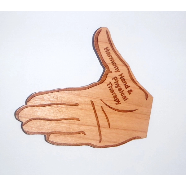 Magnets made of real wood measure 1 7/8" x 2" and... from ASI 92531 Unique Custom Products / UCP