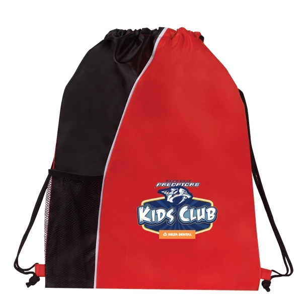 Colorblock lightweight drawstring backpack.... from ASI 31517 Admart Products / Admart Line