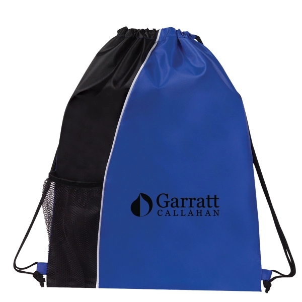 Colorblock lightweight drawstring backpack.... from ASI 31517 Admart Products / Admart Line
