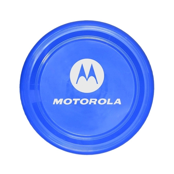 Flying disc molded in dog-friendly co-polymer polypropylene that measures 9" x... from ASI 92980 WOV-IN® / Promopet