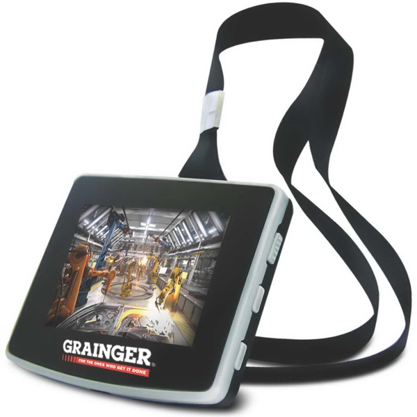 Media Player Lanyard, 2.4" video screen (1 7/8" x 1 3/8"... from ASI 45450 CleggPromo / CleggPromo
