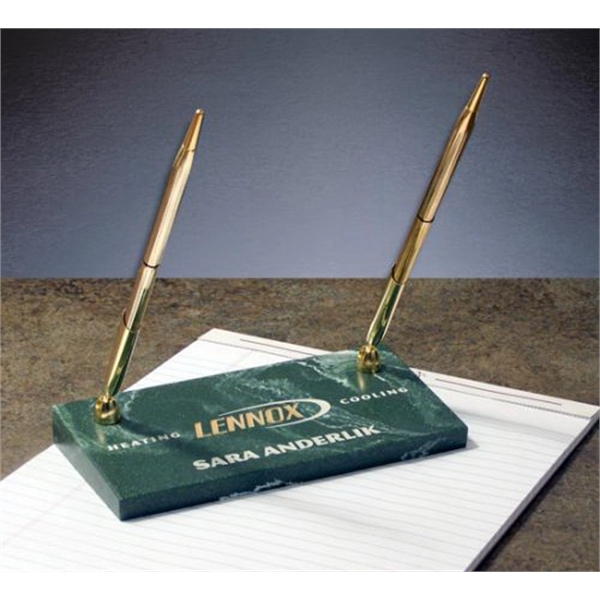 Pen set, 6.75" x 3.25" x .75". Made in USA and... from ASI 89860 StoneyCreek / StoneyCreek®