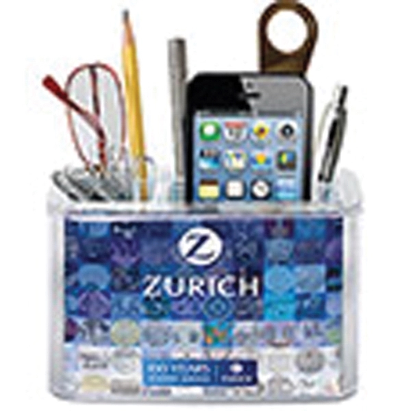 Desk it! Full Color Insert. Large section for notepad, cellphone, business... from ASI 80060 VisionUSA