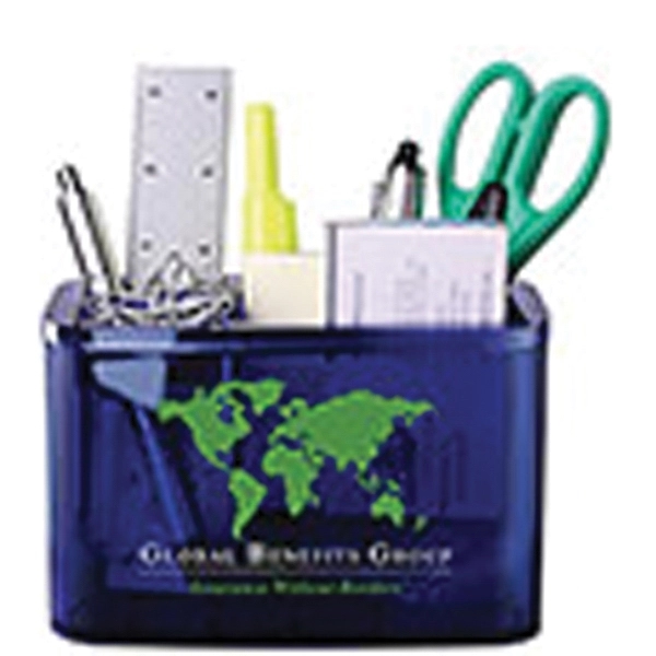 Desk26 Printed. Large section for notepad, cellphone, business cards and accessories.... from ASI 80060 VisionUSA