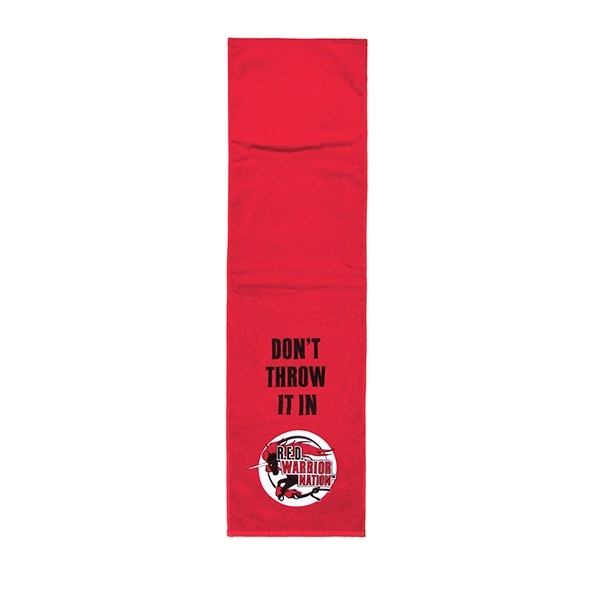 12" x 44" premium terry velour fitness towel.... from ASI 90913 Terry Town