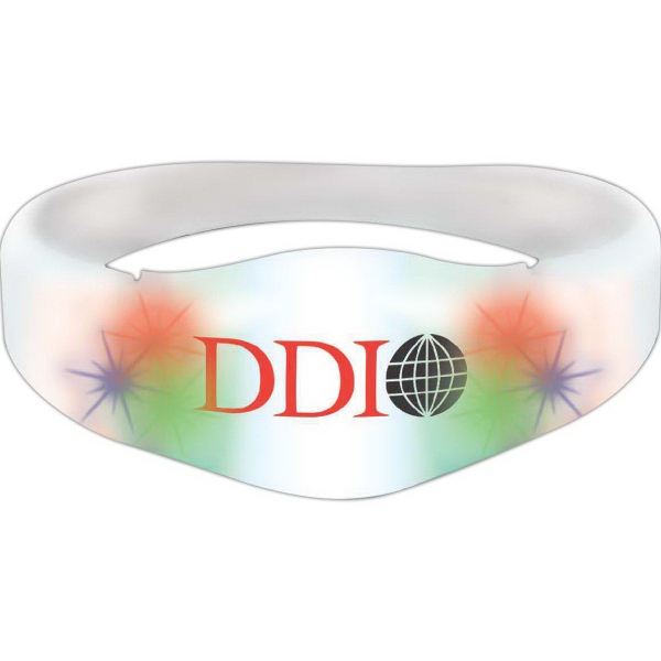 LED Flashing Multi-Color Lighted Bracelet... from ASI 45450 CleggPromo / CleggPromo