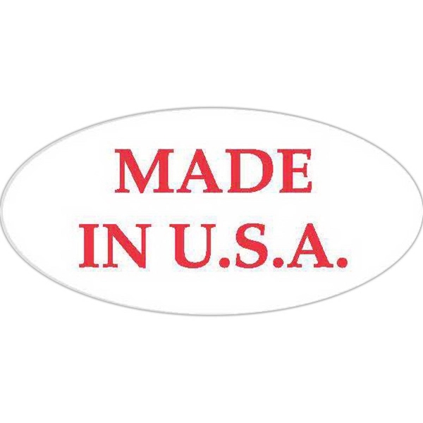 Oval printed label.... from ASI 66040 Label Works / Label Works®