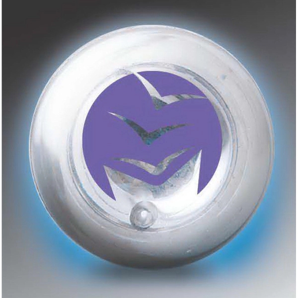 Clear Bounce 'n Blink Lighted Ball... from ASI 45450 CleggPromo
