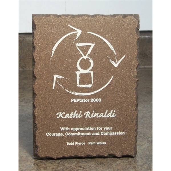 Large chiseled edge plaque, 8" x 10".... from ASI 89860 StoneyCreek / StoneyCreek®