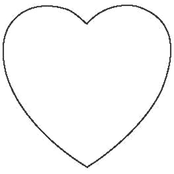 Four color heart shaped label.... from ASI 66040 Label Works / Label Works®