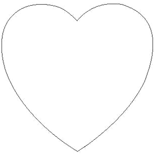 Four color heart shaped label.... from ASI 66040 Label Works / Label Works®