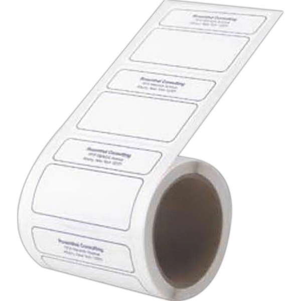 Pre-designed mailing label with up to four lines of personalization.... from ASI 66040 Label Works