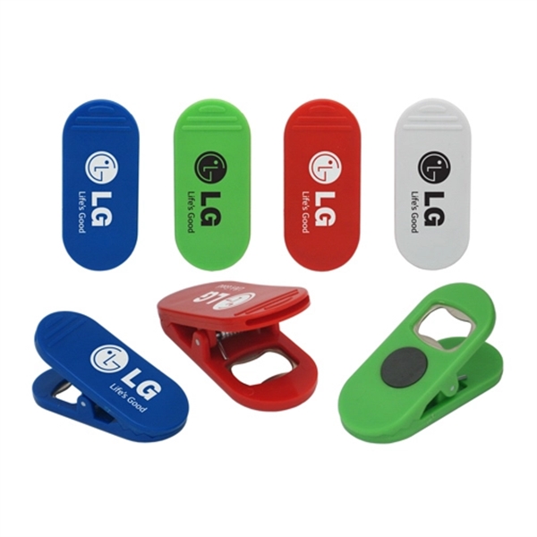 3" x 1 3/8" magnetic combo clip and bottle opener.... from ASI 90859 Tempo Industries Inc / Tempo Tempoline