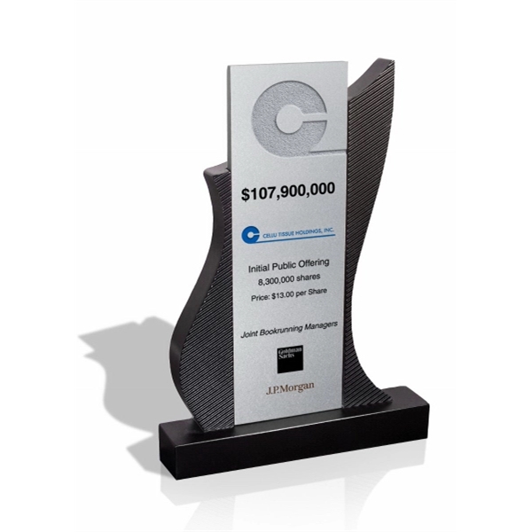 Large Synergy award 6" x 1.125" x 8.75". Made in USA.... from ASI 89860 StoneyCreek / StoneyCreek®