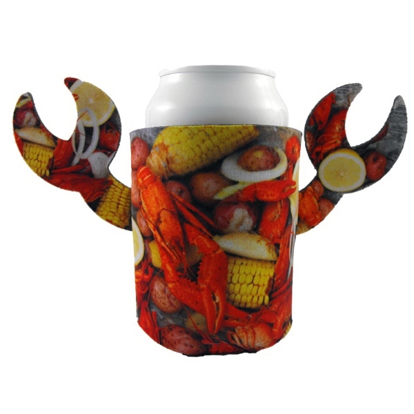 Sublimated crawfish beverage holder.... from ASI 35745 American Zebra Line/AZL